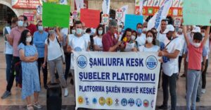 KESK, Şanlıurfa’da taleplerini açıkladı