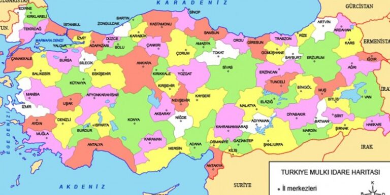 İşte Türkiye’nin en büyük ilk 10 ili…