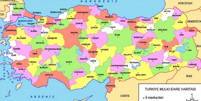 İşte Türkiye’nin en büyük ilk 10 ili…