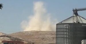 Şanlıurfa’da Mıcır ocağında patlama paniğe neden oldu