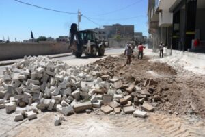 Akçakale’de revize çalışmaları devam ediyor