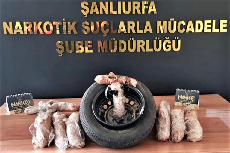 Şanlıurfa’da uyuşturucu operasyonunda yakalanan 3 şüpheli tutuklandı