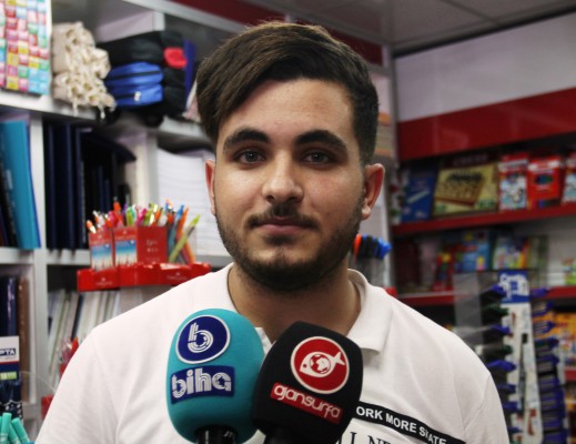 Şanlıurfa’da Yüz yüze eğitim kırtasiyecilerin yüzünü güldürdü