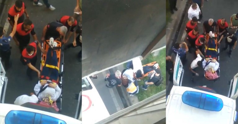 Şanlıurfa’da Üst geçitten aşağıya atlayan genç ağır yaralandı!