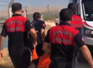 Şanlıurfa’da Sulama kanalında intihara kalkıştı, itfaiye kurtardı