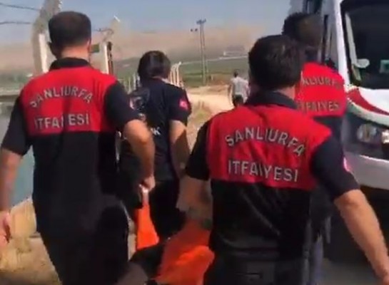 Şanlıurfa’da Sulama kanalında intihara kalkıştı, itfaiye kurtardı