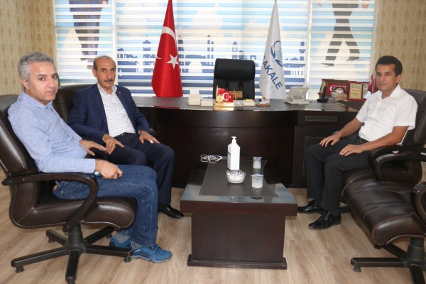 Hakim ve hekim kardeşlerden Yalçınkaya’ya ziyaret