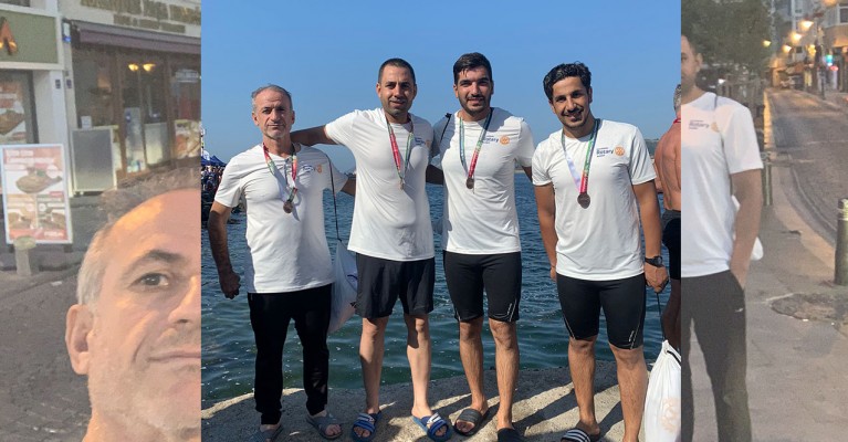 Şanlıurfalı sporcular, Çanakkale Boğazı’nı yüzerek geçti