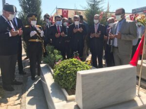 Şanlıurfa’da Şehitlik Anıtı’nda tören düzenlendi