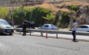 Şanlıurfa’da Virajı alamayan otomobil takla attı: 1 yaralı