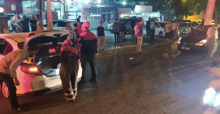 Şanlıurfa’da Kontrolden çıkan araç kazaya neden oldu