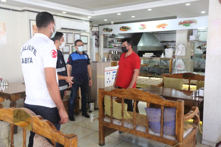 Haliliye’de salgınla mücadele kararlıkla devam ediyor