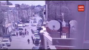 Viranşehir’de motosiklet sürücüsünün öldüğü trafik kazası güvenlik kamerasında