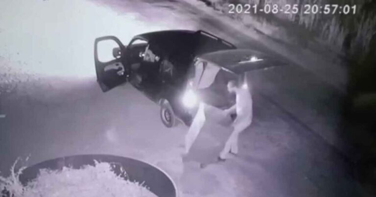 Suruç’ta konteyner hırsızlığı kamerada