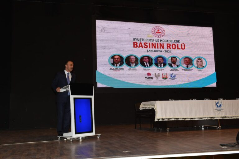 Uyuşturucu İle Mücadelede Basının Rolü Şanlıurfa’da Konuşuldu