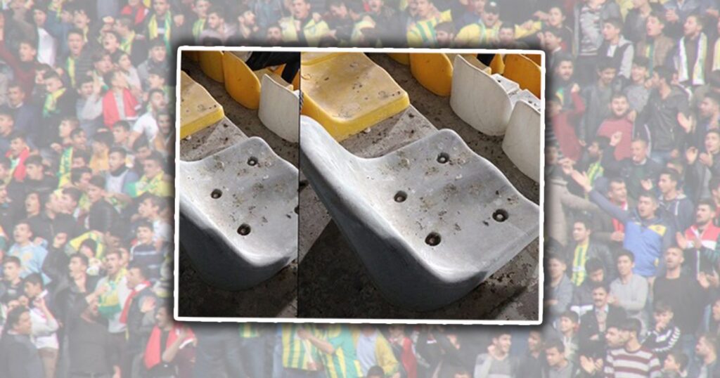 11 Nisan Stadyumu pislik içinde!