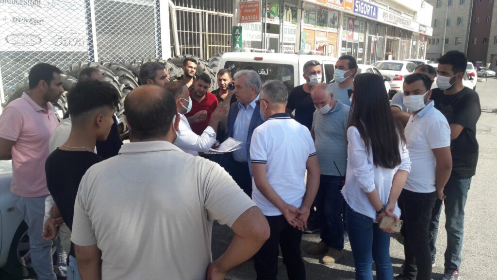 Şanlıurfa’da DEDAŞ mağduru vatandaşla polis arasında “devlet” tartışması!