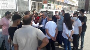 Şanlıurfa’da DEDAŞ mağduru vatandaşla polis arasında “devlet” tartışması!