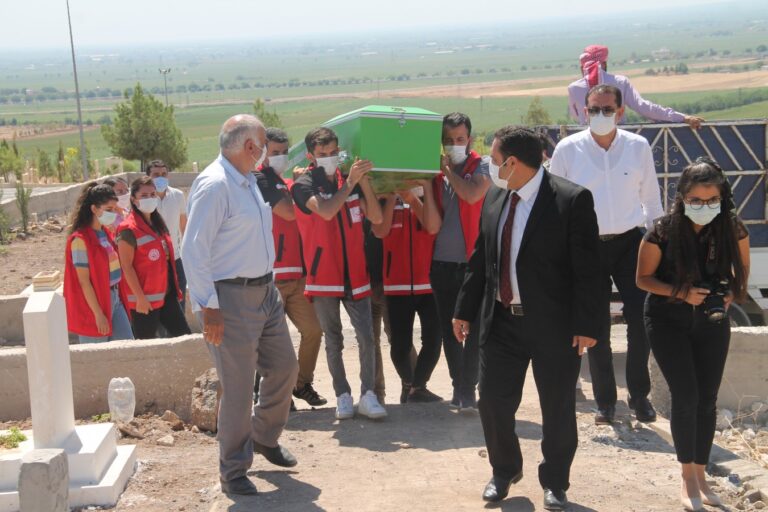 Şanlıurfa’da Diri diri yakılan Amara’nın cenazesine sahip çıktılar