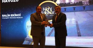 Ekinci, havuz projesi ile ödüle layık görüldü