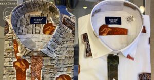 Göbeklitepe figürü gömleğe işlendi