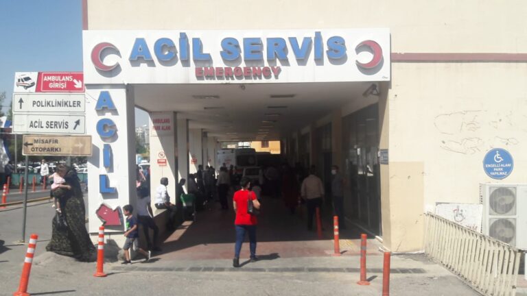 Şanlıurfa’da tır ile otomobilin çarpışması sonucu 2 kişi yaralandı