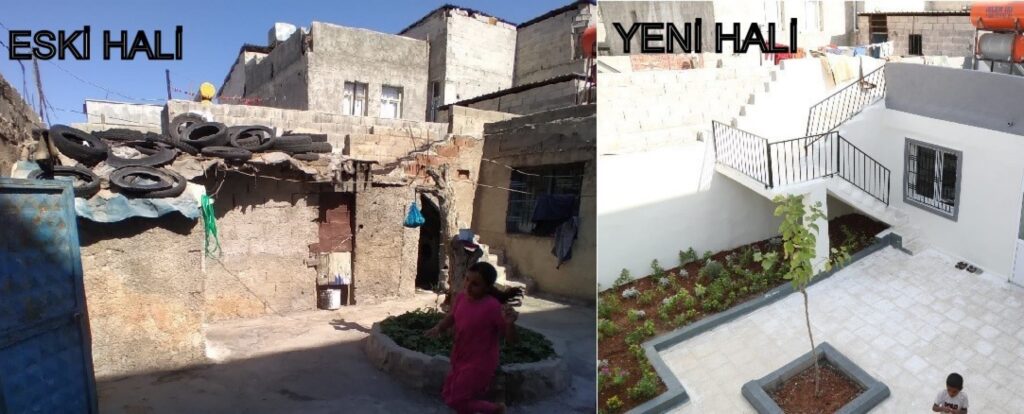 Şanlıurfa’da Kış öncesi vatandaşın evi onarıldı