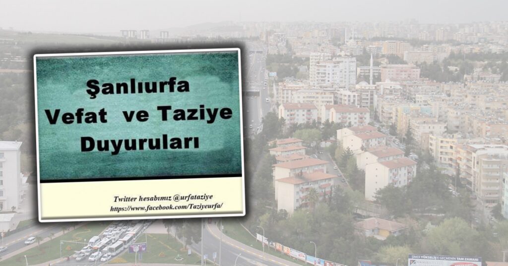Şanlıurfa’nın ölüm ilan sayfası pes etti