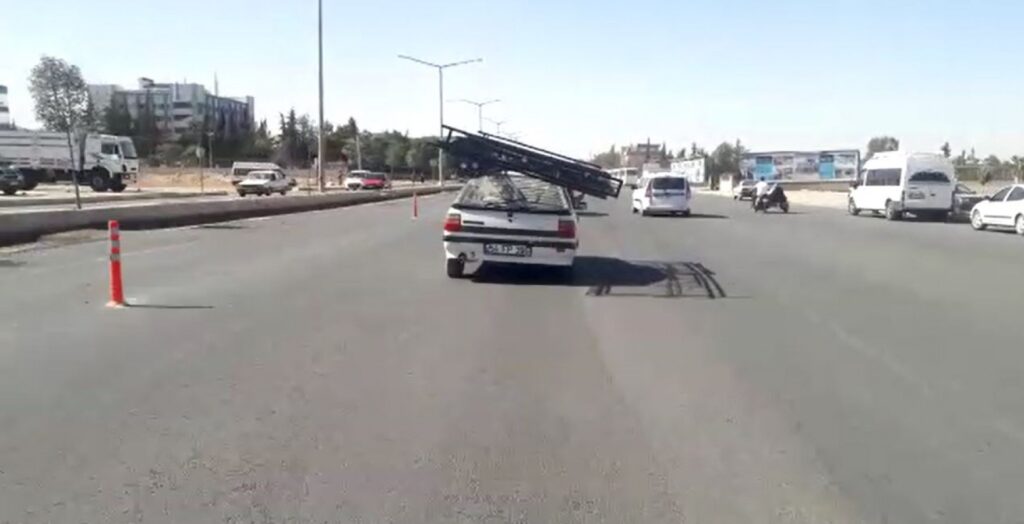 Şanlıurfa’da Sorumsuz sürücü faciaya davetiye çıkardı!