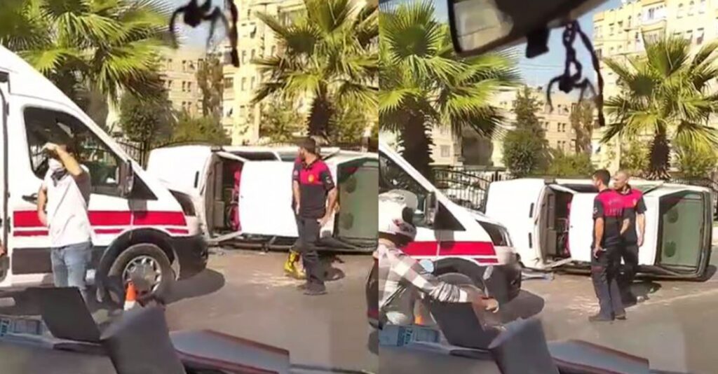 Urfa’da otomobil takla attı: 3 yaralı