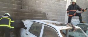 Şanlıurfa’da Yediemin otoparkında yangın