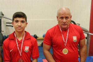 Şanlıurfa’da Ampute futbolcu, 2 ay önce başladığı halterde başarı arıyor