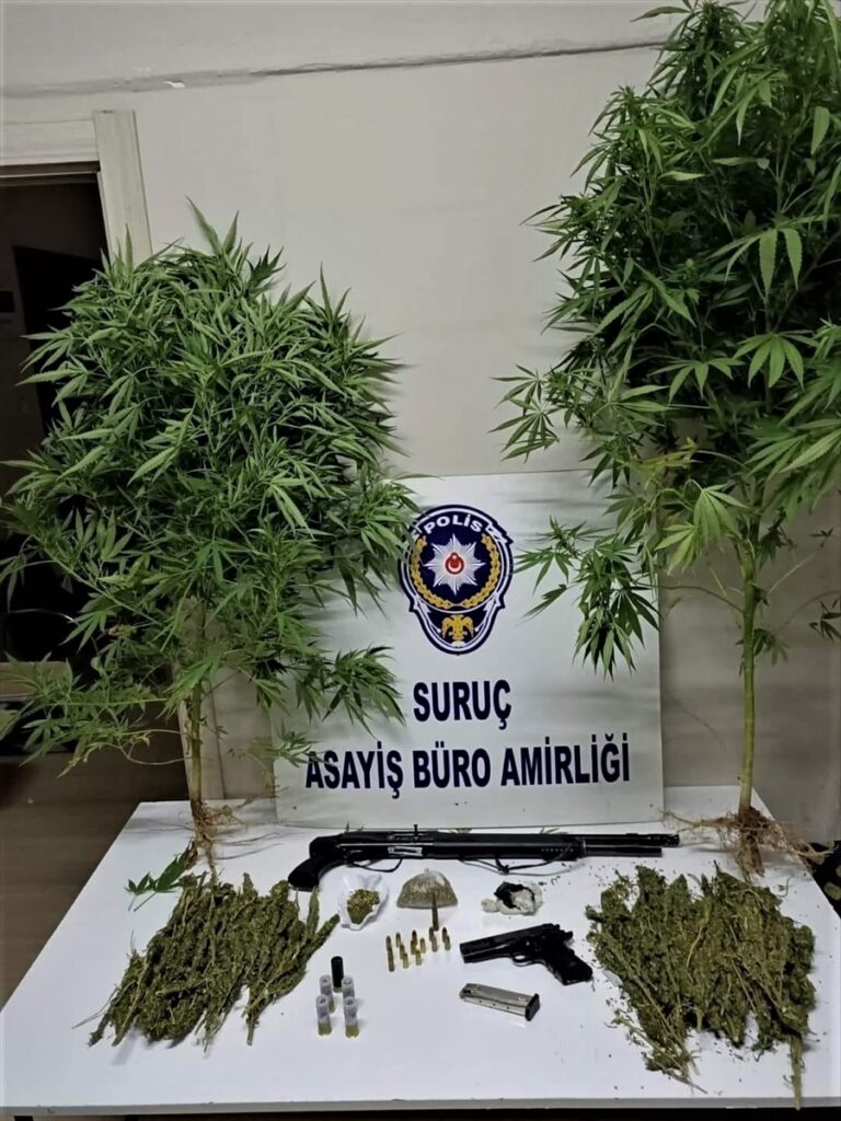 Şanlıurfa’da uyuşturucu operasyonunda 1 şüpheli yakalandı
