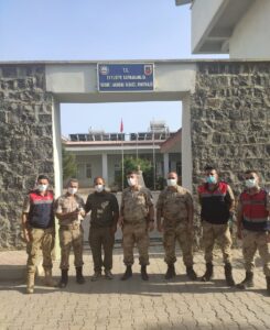 Şanlıurfa’da yaralı bulunan ak çaylak tedavi altına alındı