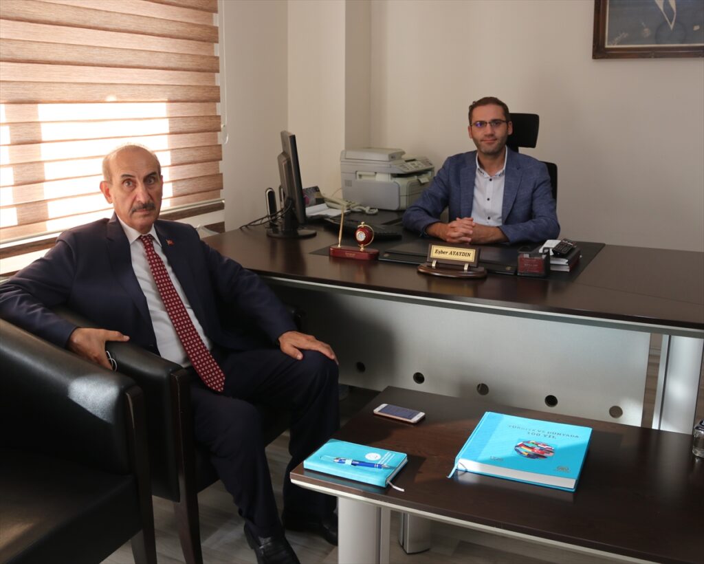 Yalçınkaya’dan AA Şanlıurfa Bürosuna ziyaret