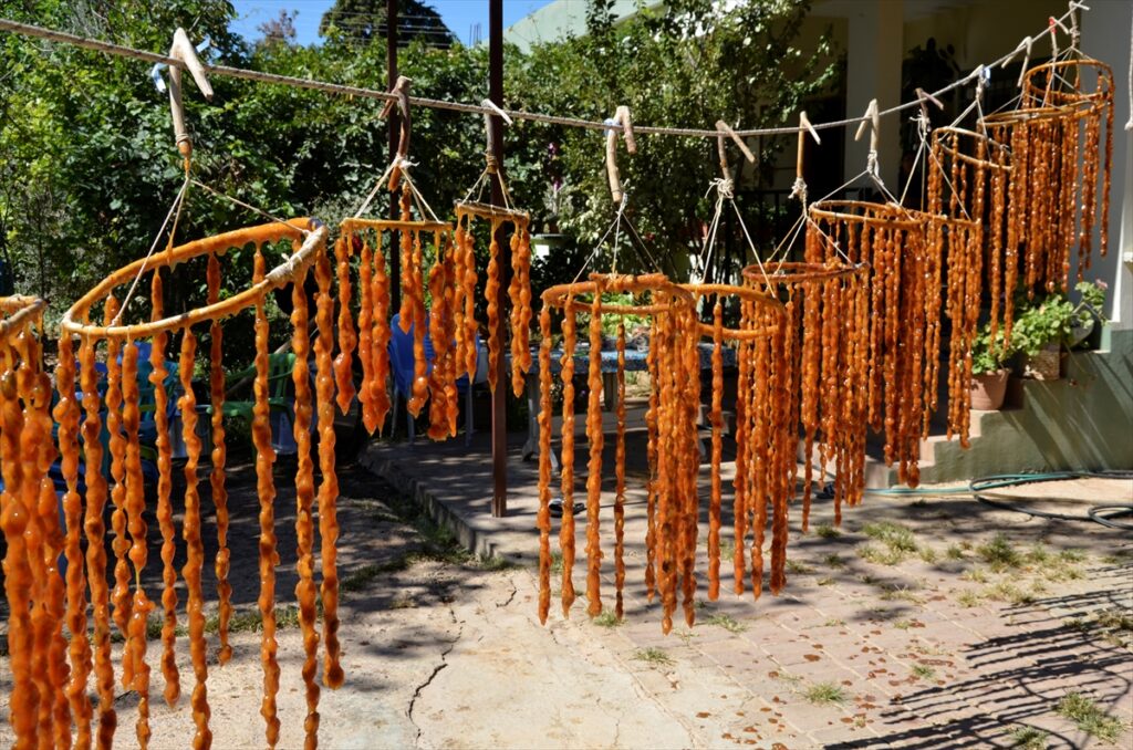 Halfeti’de bağ bozumu zamanı