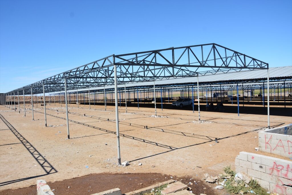 Siverek hayvan pazarı alanı genişletiliyor