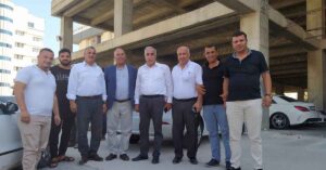 Aziz Aydınlık, Hasta ve Hasta Yakınlarını Ziyaret Etti