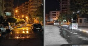 Karaköprü’de boşa akan su tepkilere neden oldu