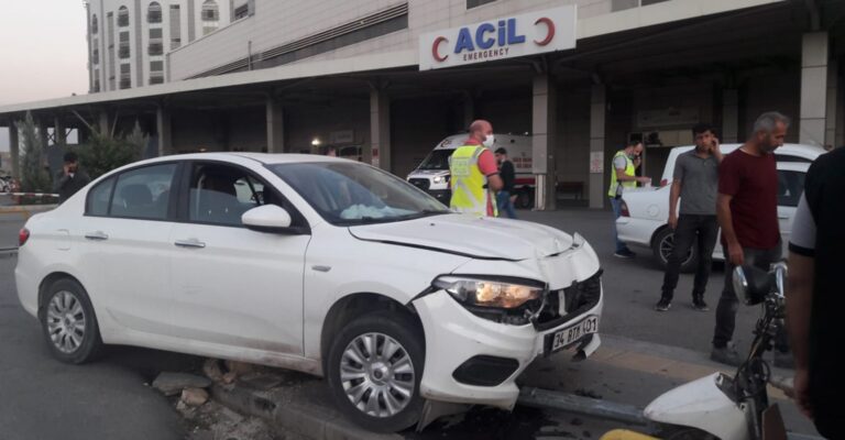 Şanlıurfa’da hatalı sollama kaza getirdi!
