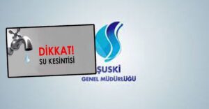 Şanlıurfa’da su kesintisi