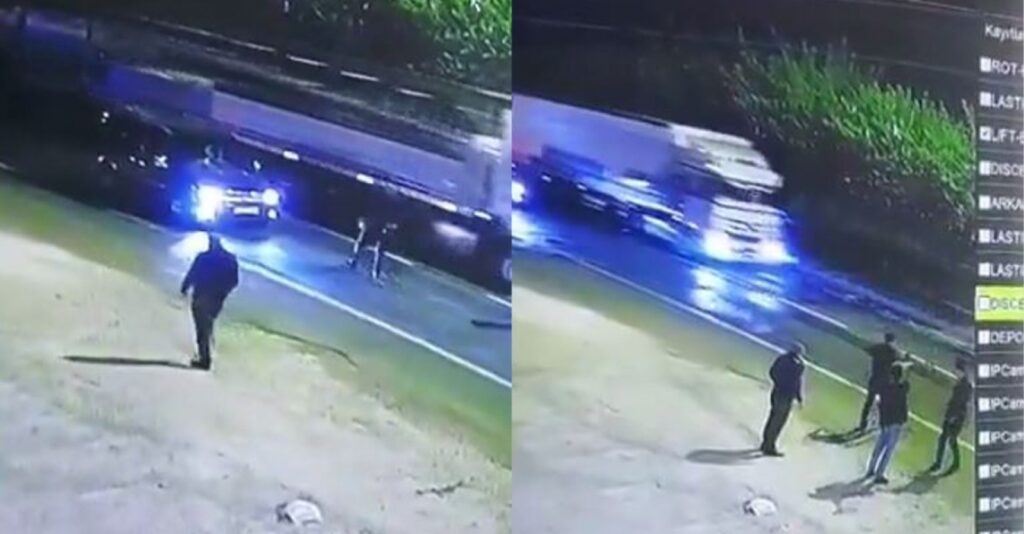 Siverek’te eli silahlı grup yol kontrolü yaptı!