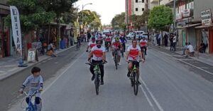 Suruç’ta ilk kez bisiklet turu düzenlendi