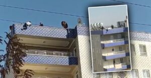Urfa’da genç apartman damında intihara kalkıştı