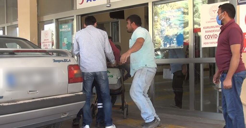 Urfa’da iş kazası: İnşaat işçisi yaralandı