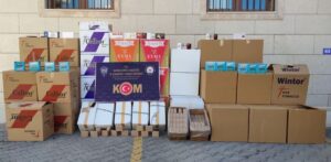 Şanlıurfa merkezli sigara kaçakçılığı operasyonunda 7 zanlı yakalandı