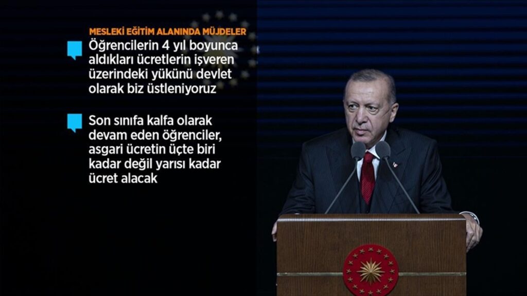 Erdoğan: 3600 ek gösterge meselesini önümüzdeki yılın sonuna kadar çözüme kavuşturmayı planlıyoruz