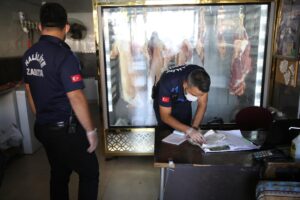 Şanlıurfa’da zabıta ekipleri kasapları denetledi