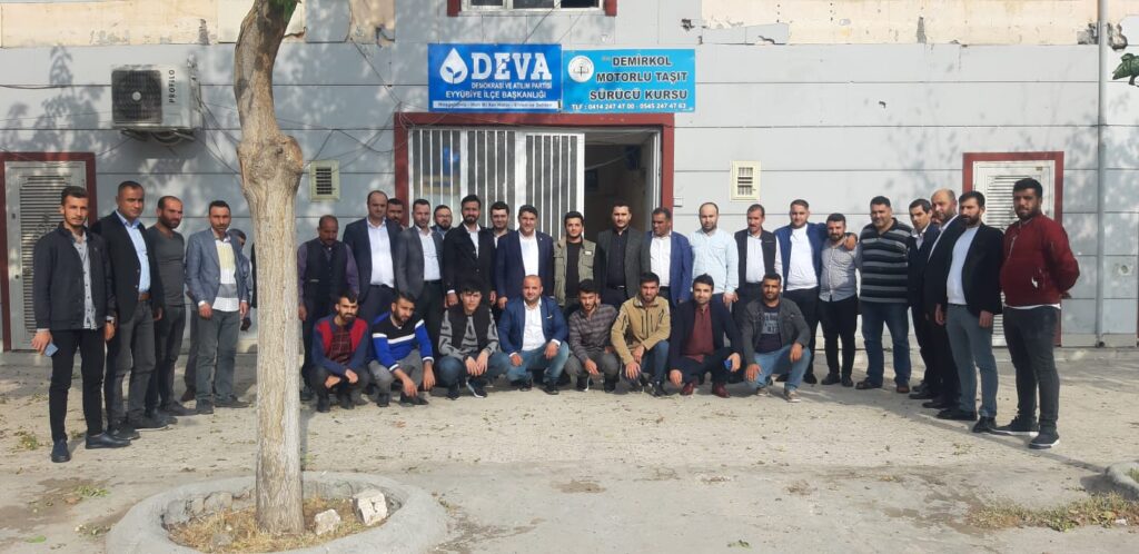 Deva Partisi Eyyübiye’nin sorunları için toplandı