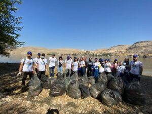 Şutso AB bilgi merkezi’nin göl temizliği ve ağaç dikim etkinlik programı sona erdi